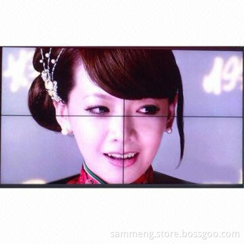 4K resolution 55-inch LCD DID video wall screen, 3,840 x 2,160, with LED backlight